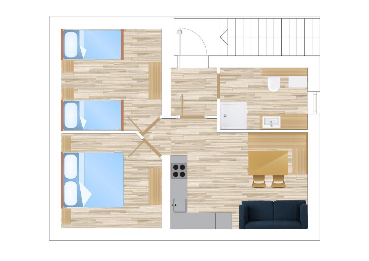 Apartma Ana Ida Srpenica Exterior photo